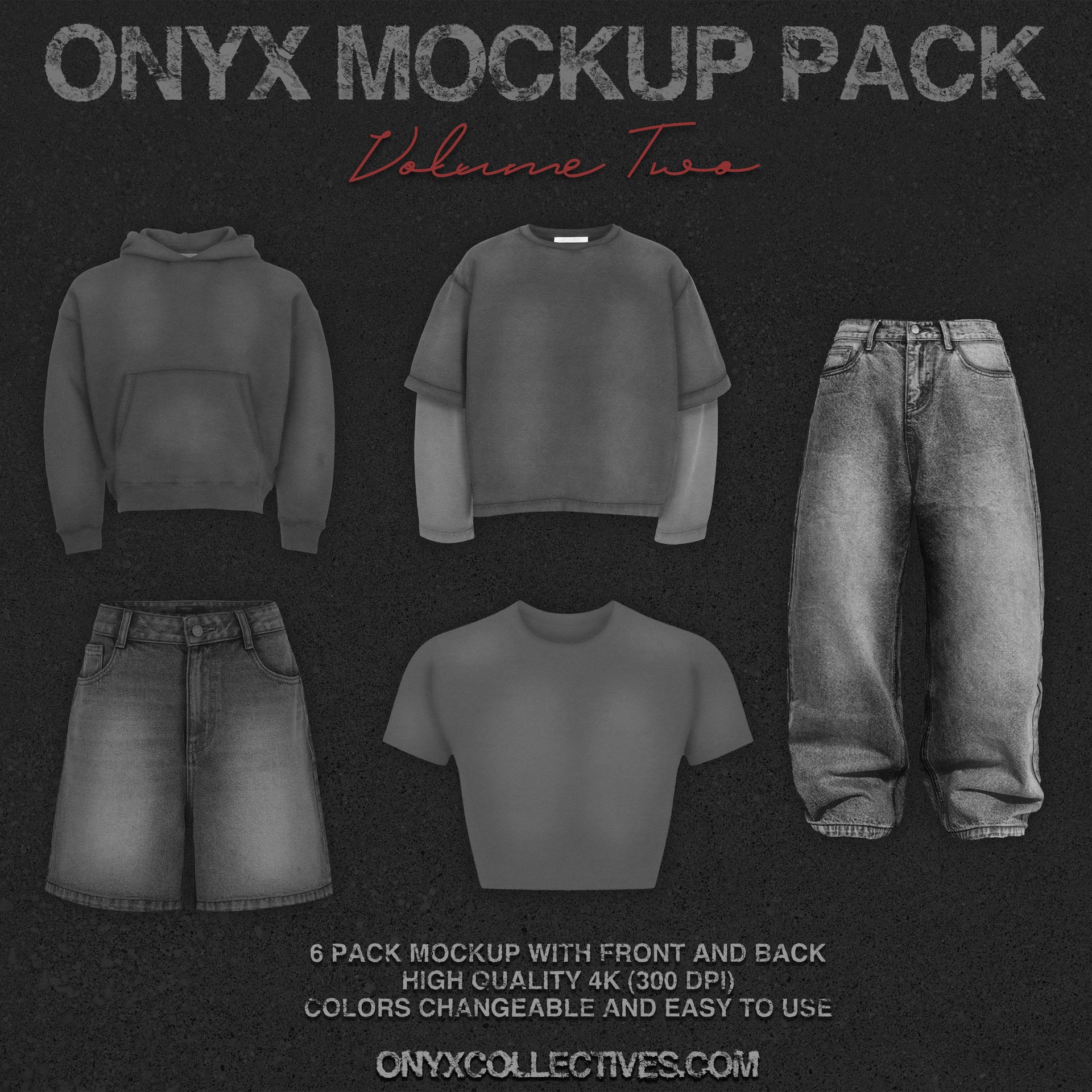 2ND VOL REALISTIC MOCKUP PACK BUNDLE - Onyx Collectives