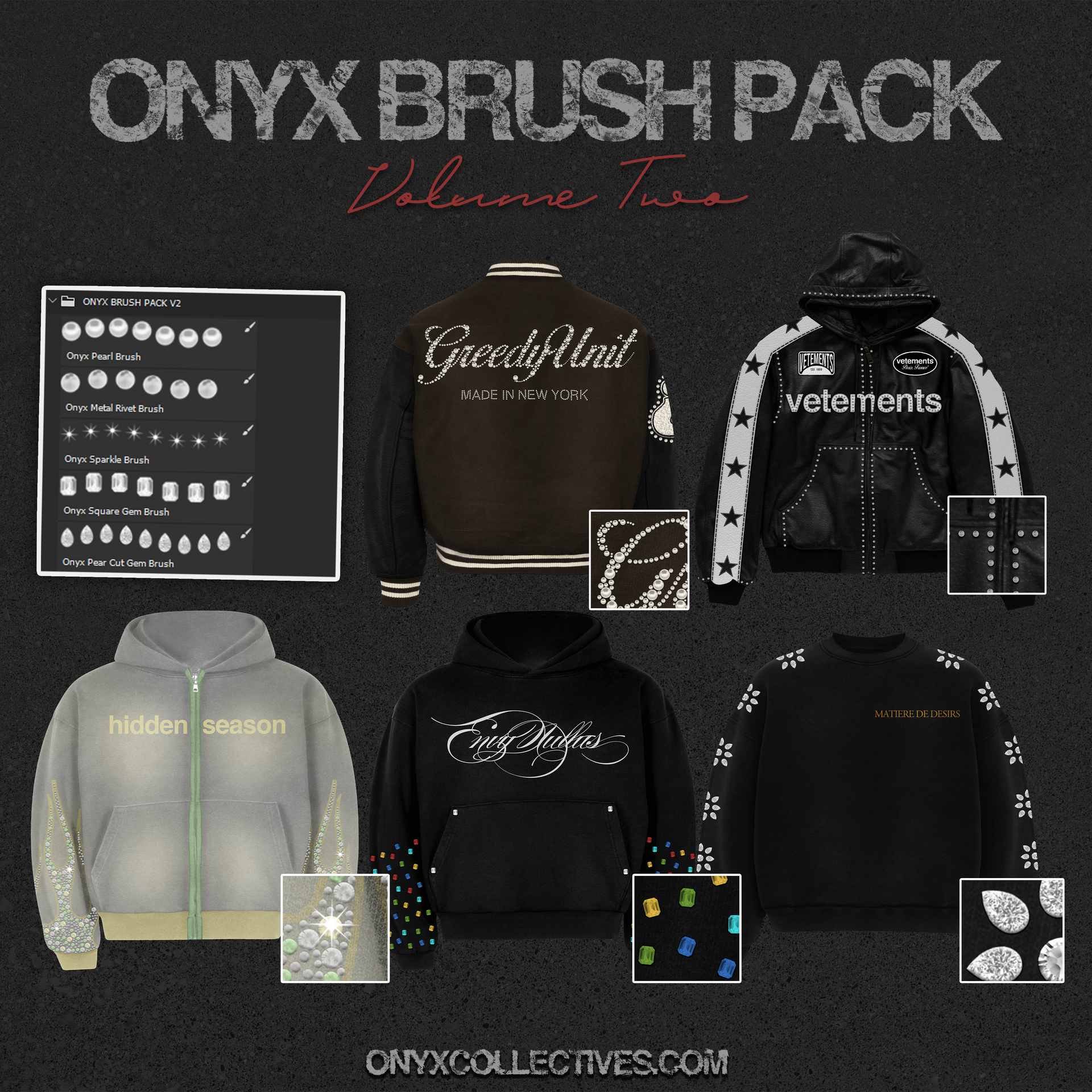 2ND VOL ONYX BRUSH PACK